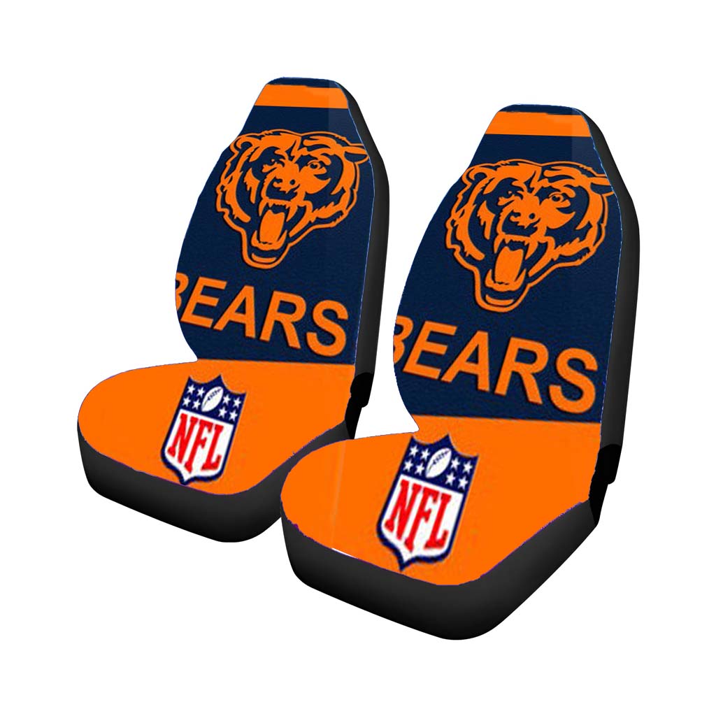 Chicago Bears Nfl Sport Logo Car Front Seat Covers