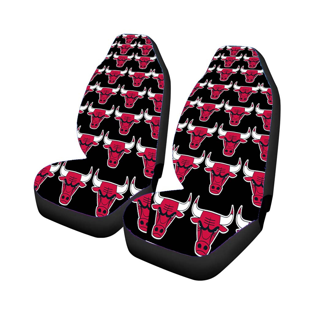 Chicago Bulls Basket Ball Car Front Seat Covers