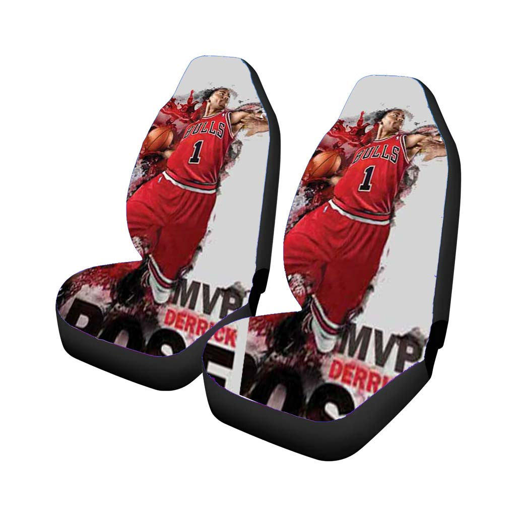 Chicago Bulls Derrick Rose Mvp 2 Car Front Seat Covers
