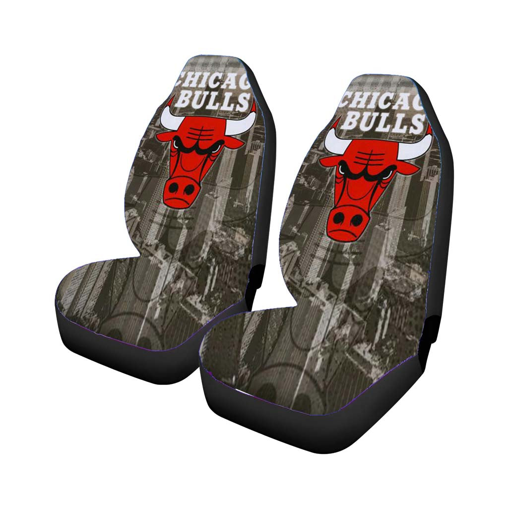 Chicago Bulls Fc Car Front Seat Covers