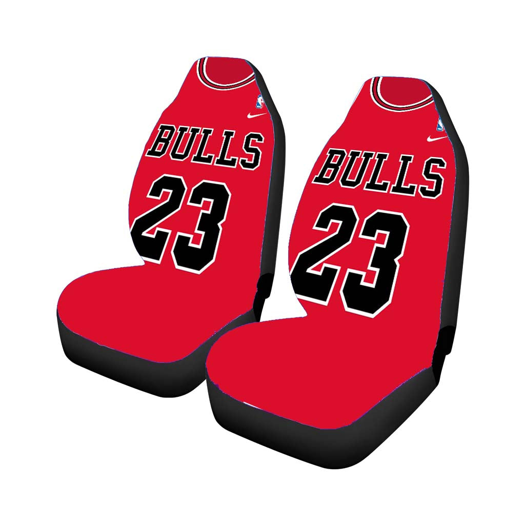Chicago Bulls Jersey Car Front Seat Covers