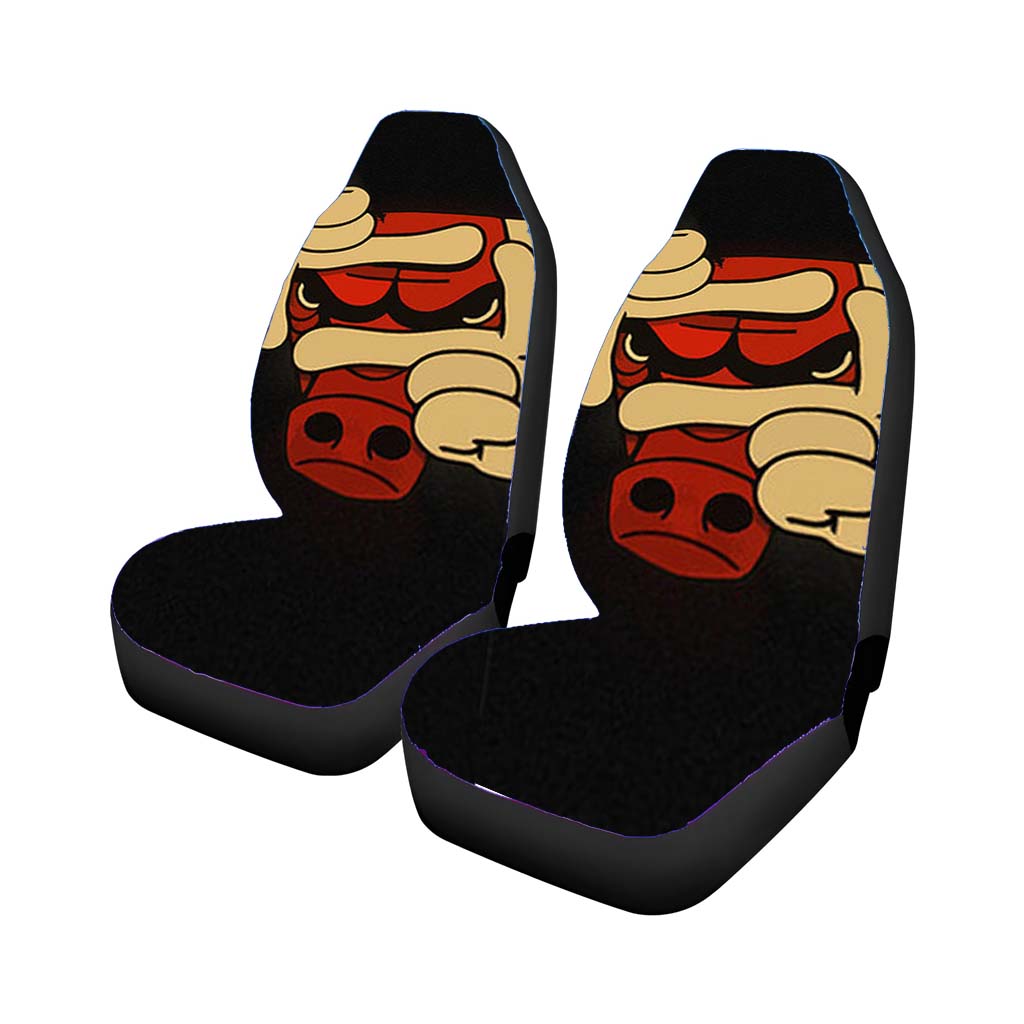 Chicago Bulls Mickey Car Front Seat Covers