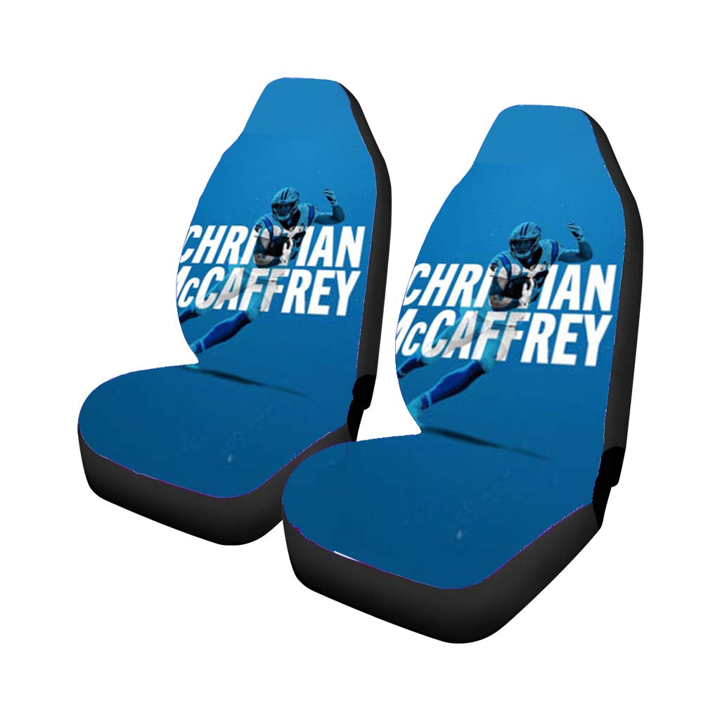 Christian Mccaffrey Carolina Panthers Car Front Seat Covers