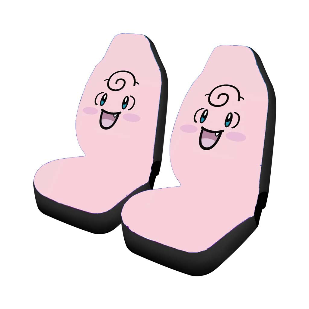 Clefairy Pokemon Car Front Seat Covers