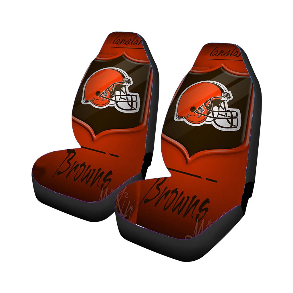 Cleveland Browns Dawg Pound Footbal Car Front Seat Covers