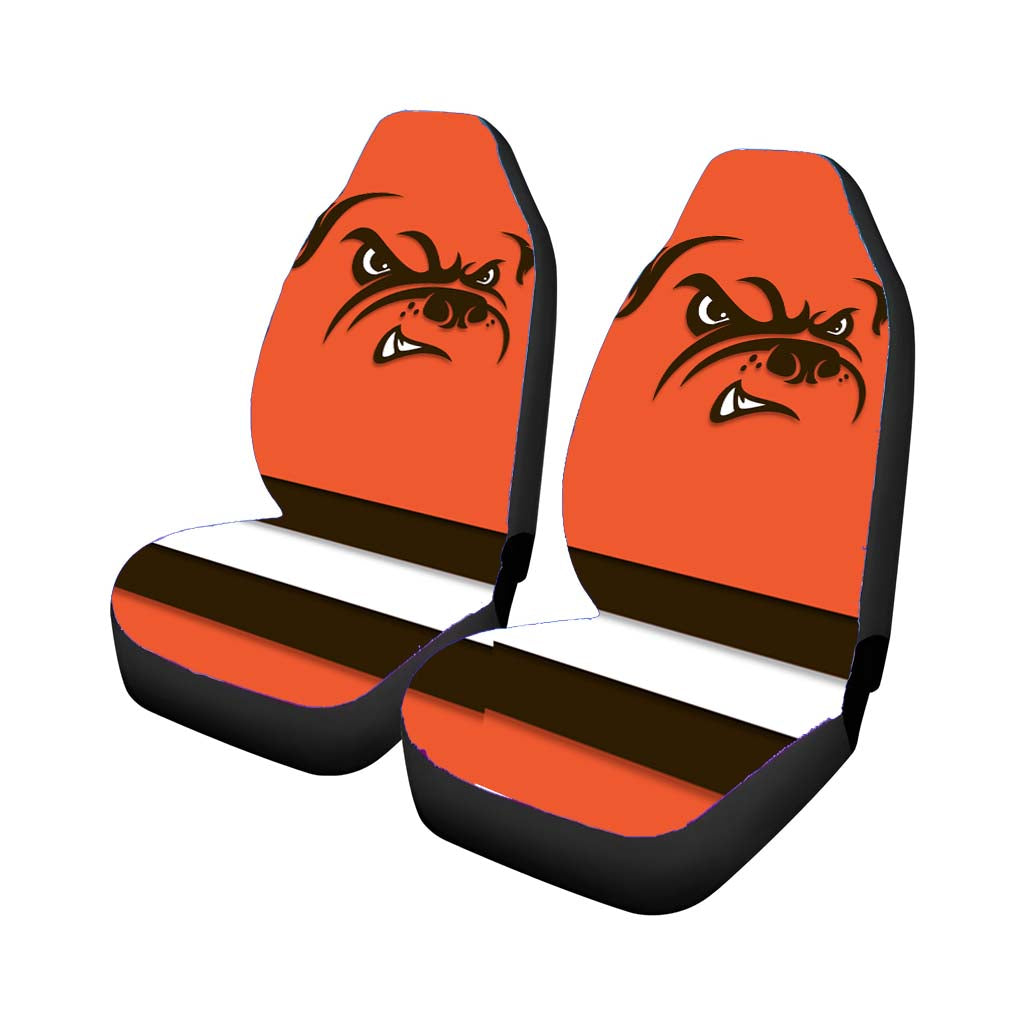 Cleveland Browns Jersey Car Front Seat Covers