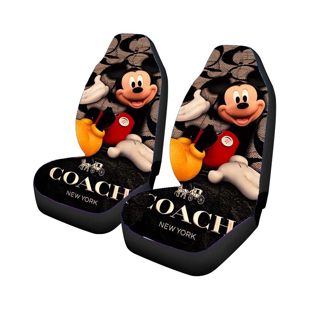 Coach Mickey Mouse Car Front Seat Covers