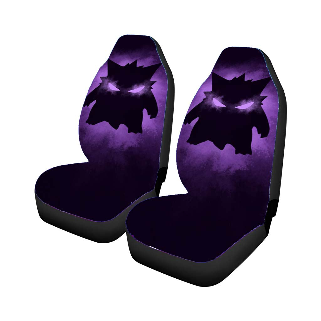 Creep Gengar Pokemon Car Front Seat Covers