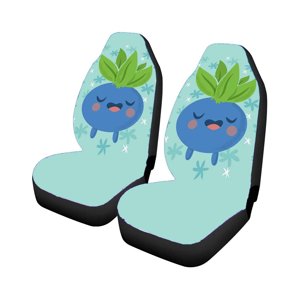 Cute Pokemon Oddish Car Front Seat Covers
