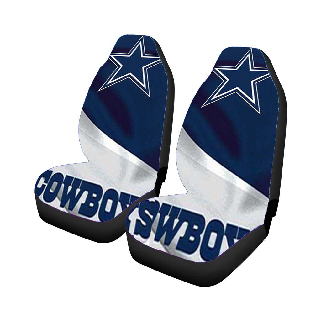 Dallas Cowboys (Cloth) Car Front Seat Covers