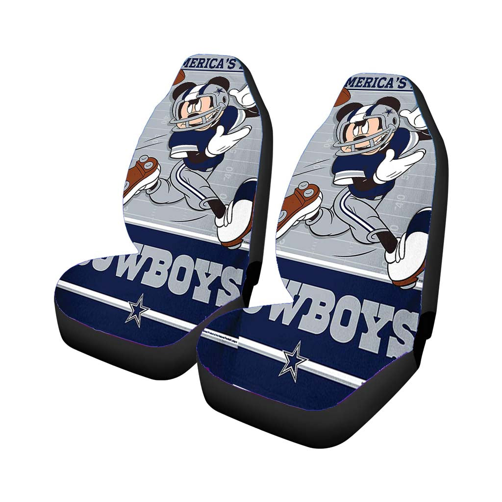 Dallas Cowboys Giants Disney Mickey Mouse Nfl Car Front Seat Covers