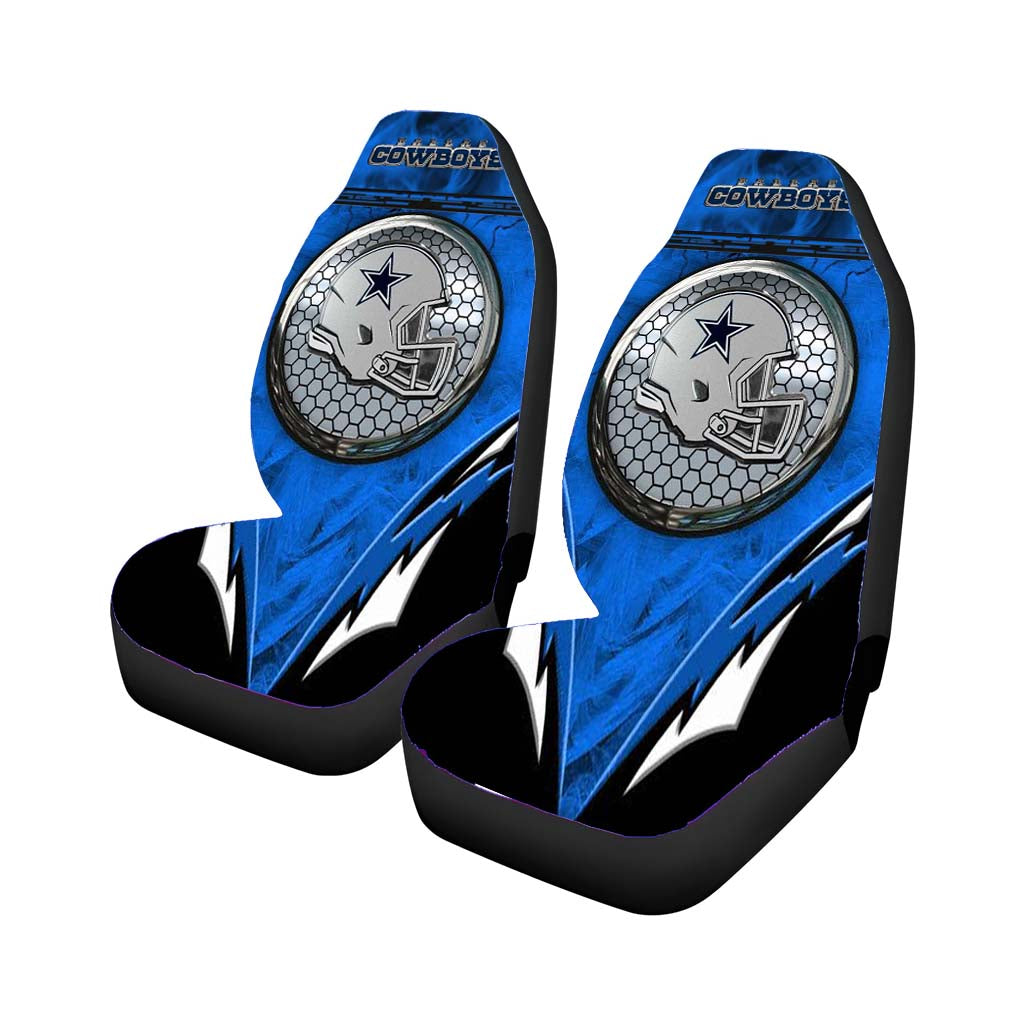 Dallas Cowboys Helmet Car Front Seat Covers