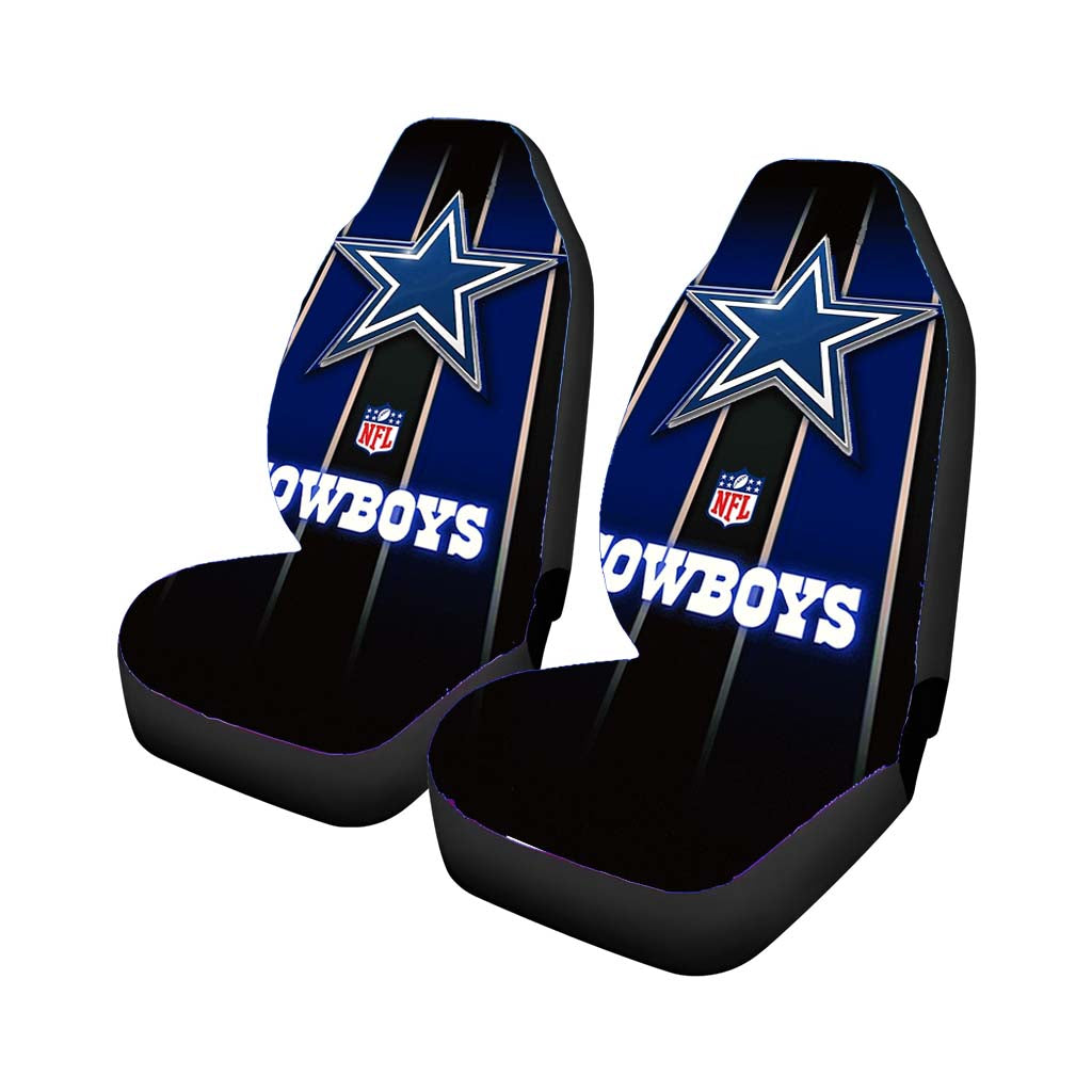 Dallas Cowboys Nfl Stripes New Car Front Seat Covers