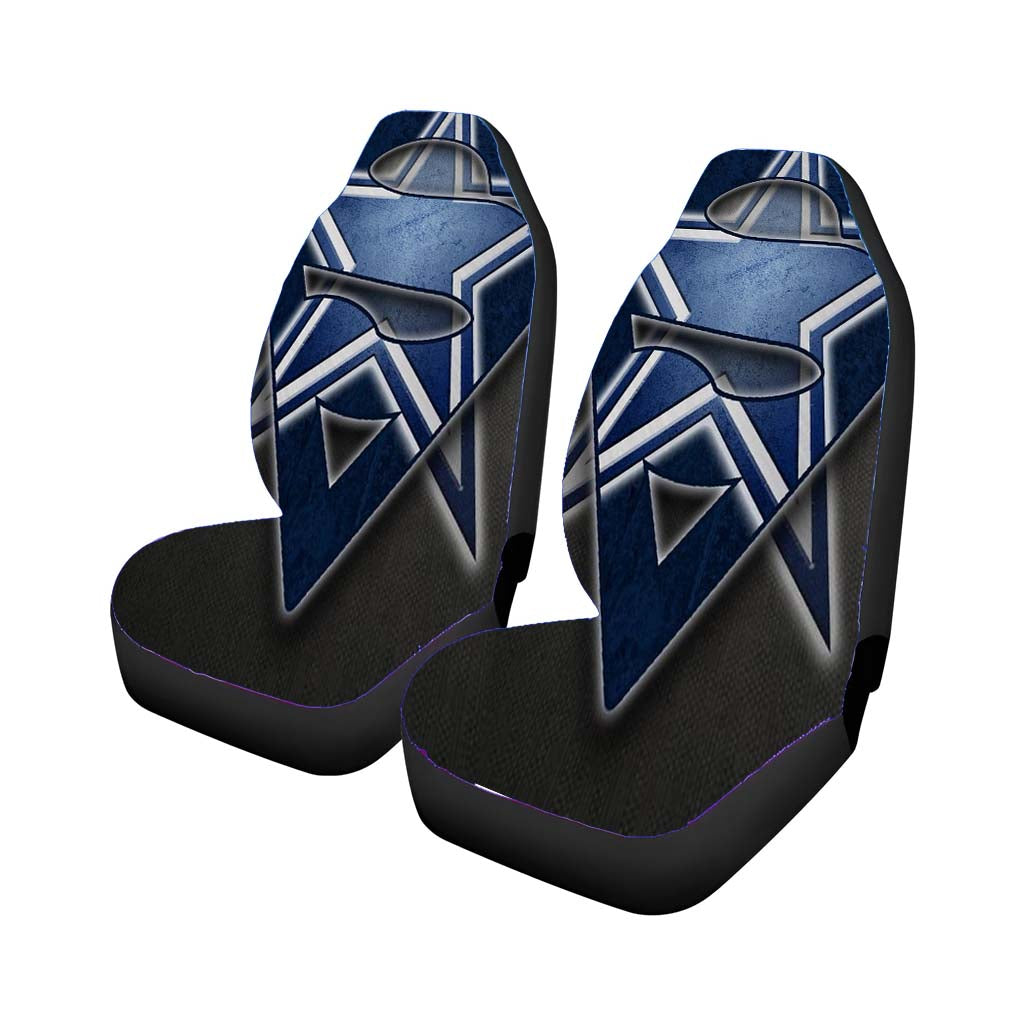 Dallas Cowboys Superman Logo Car Front Seat Covers