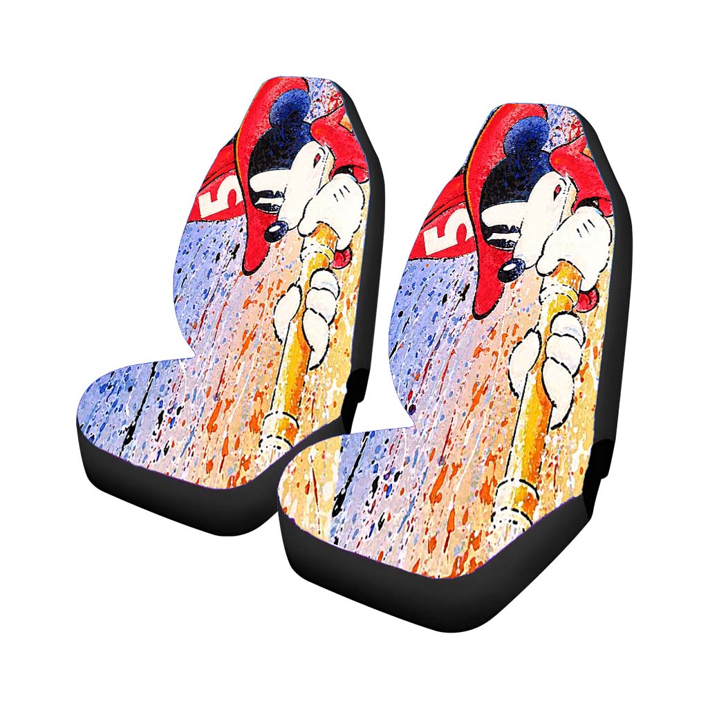 Disney Mickey Firefighter Car Front Seat Covers