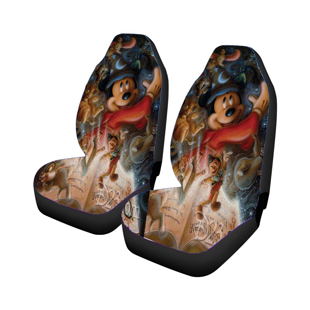 Disney Mickey Mouse And More Character Car Front Seat Covers