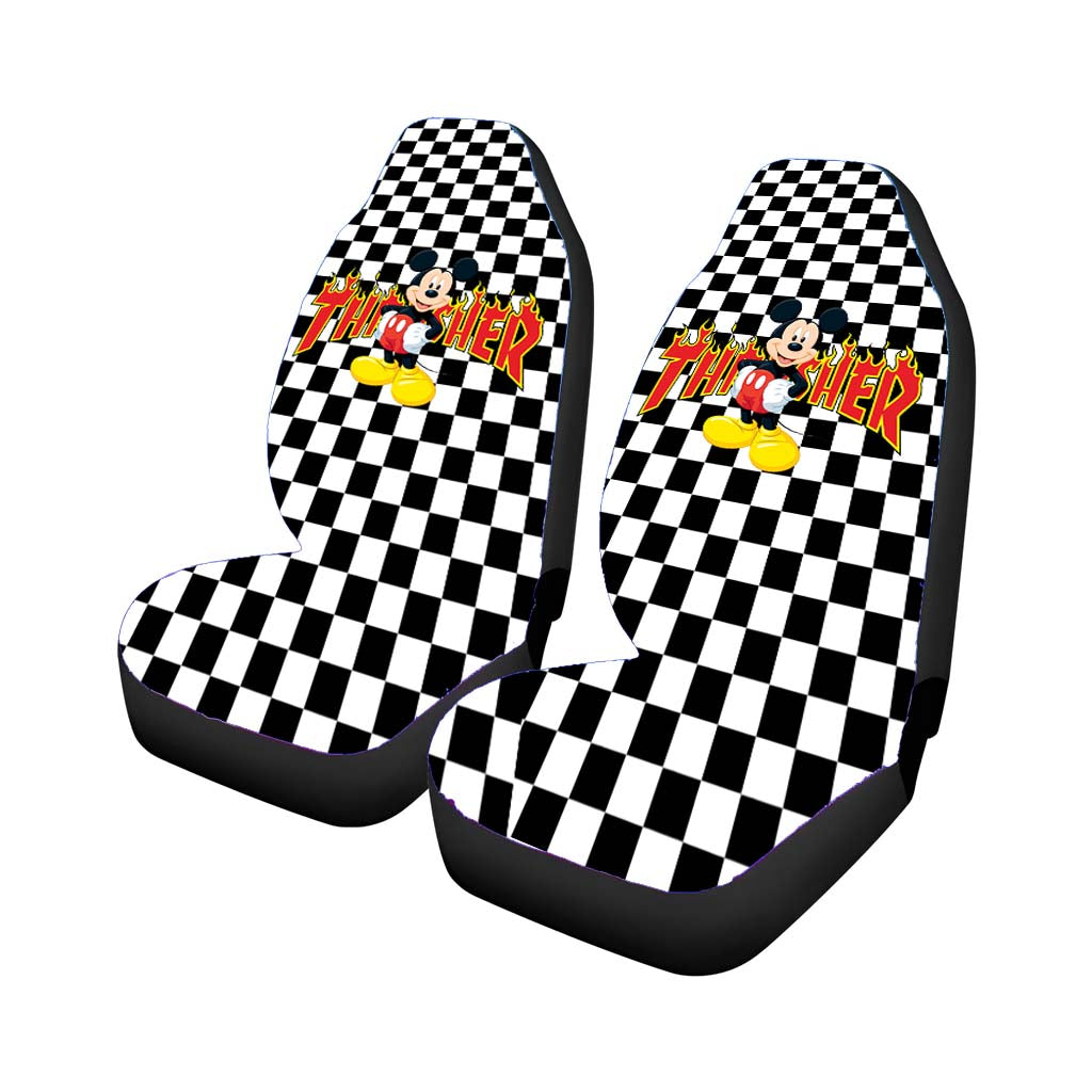 Disney Mickey Mouse Thrasher Car Front Seat Covers
