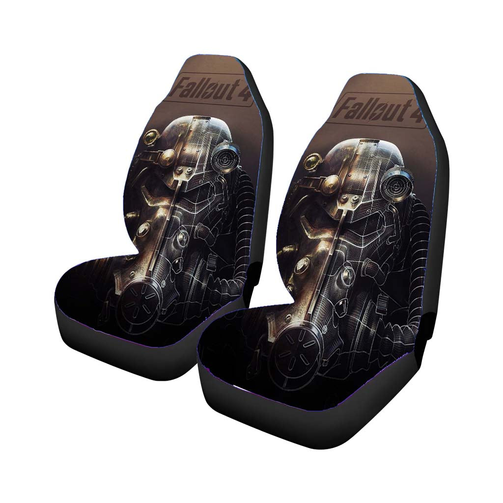 Fallout 4 Helmet Wallpapers Car Front Seat Covers