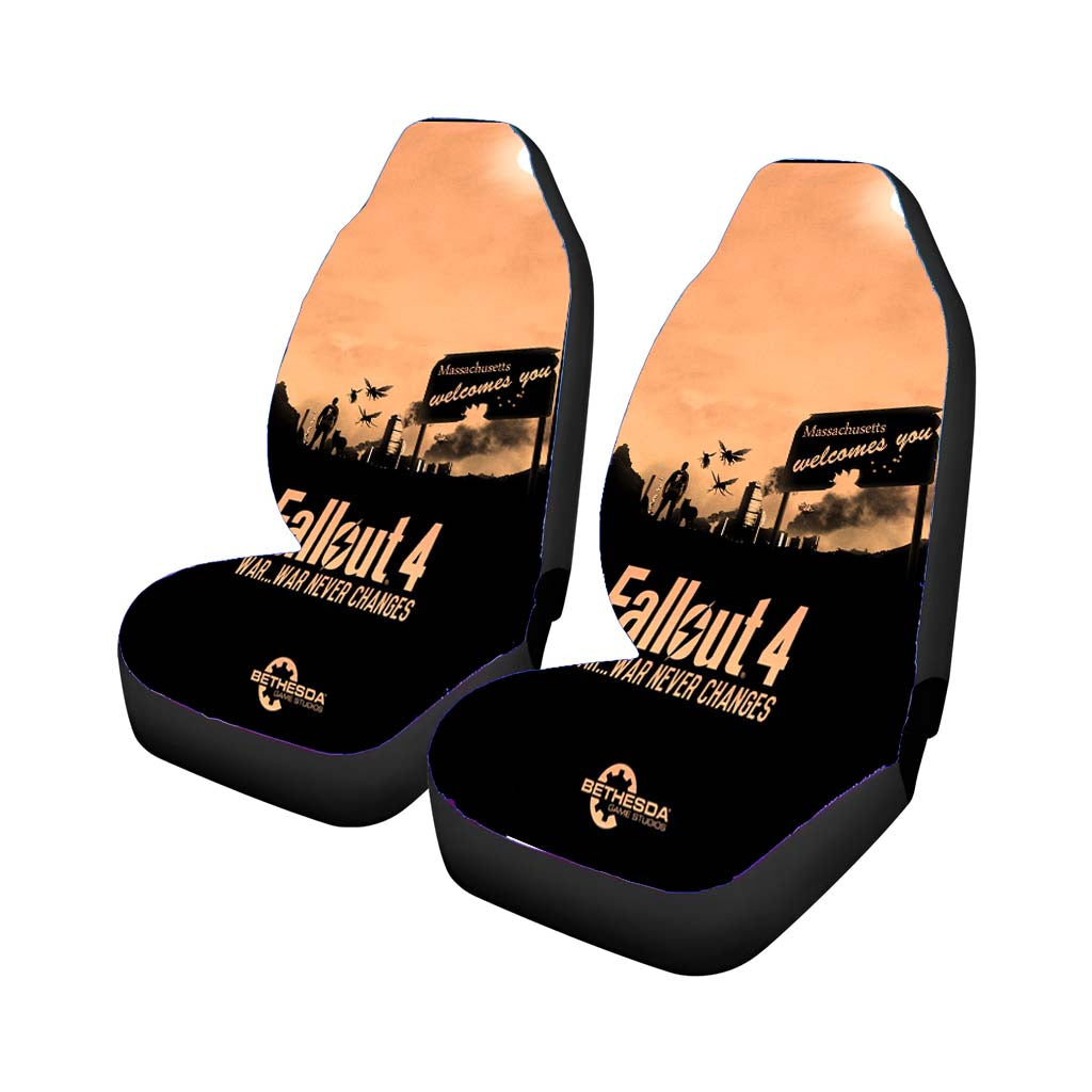 Fallout 4 Massachusetts Car Front Seat Covers