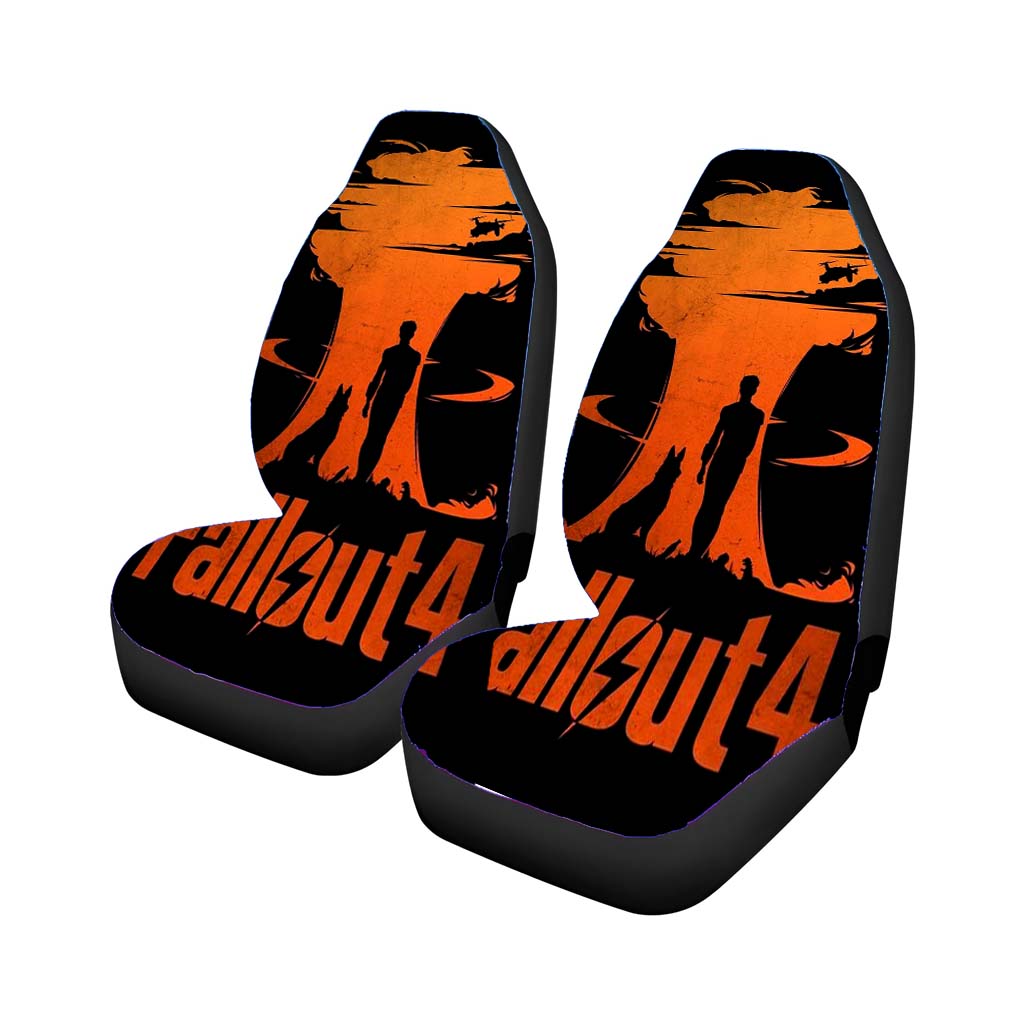 Fallout Stand By Car Front Seat Covers