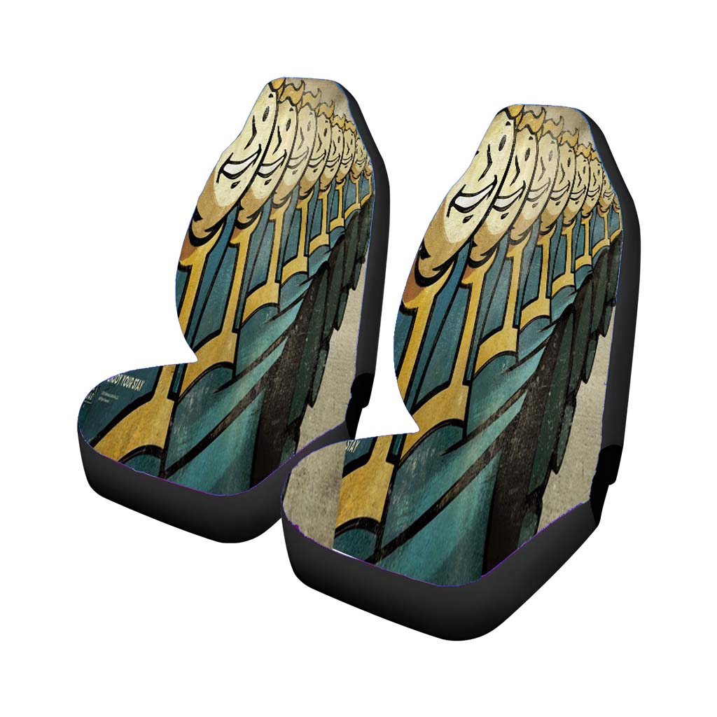 Fallout Straight Car Front Seat Covers