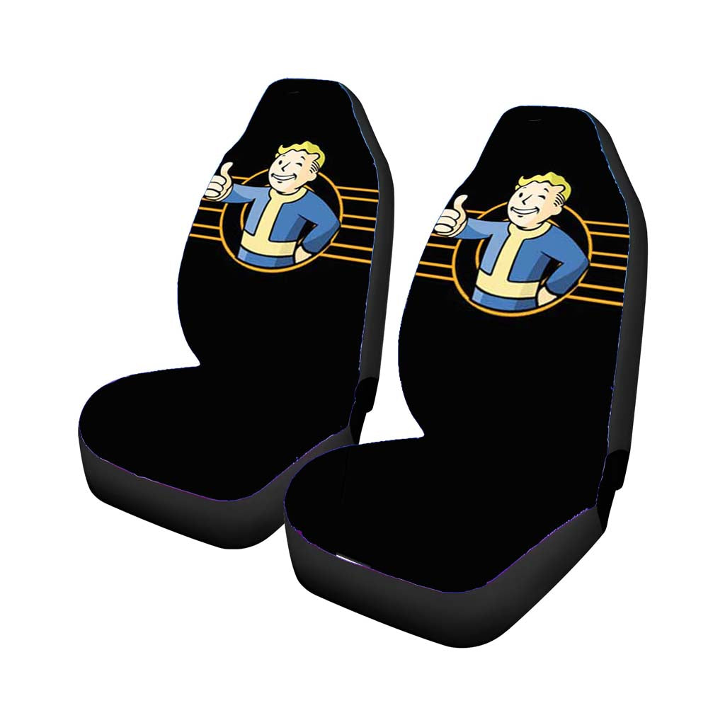 Fallout Thumbs Up Car Front Seat Covers