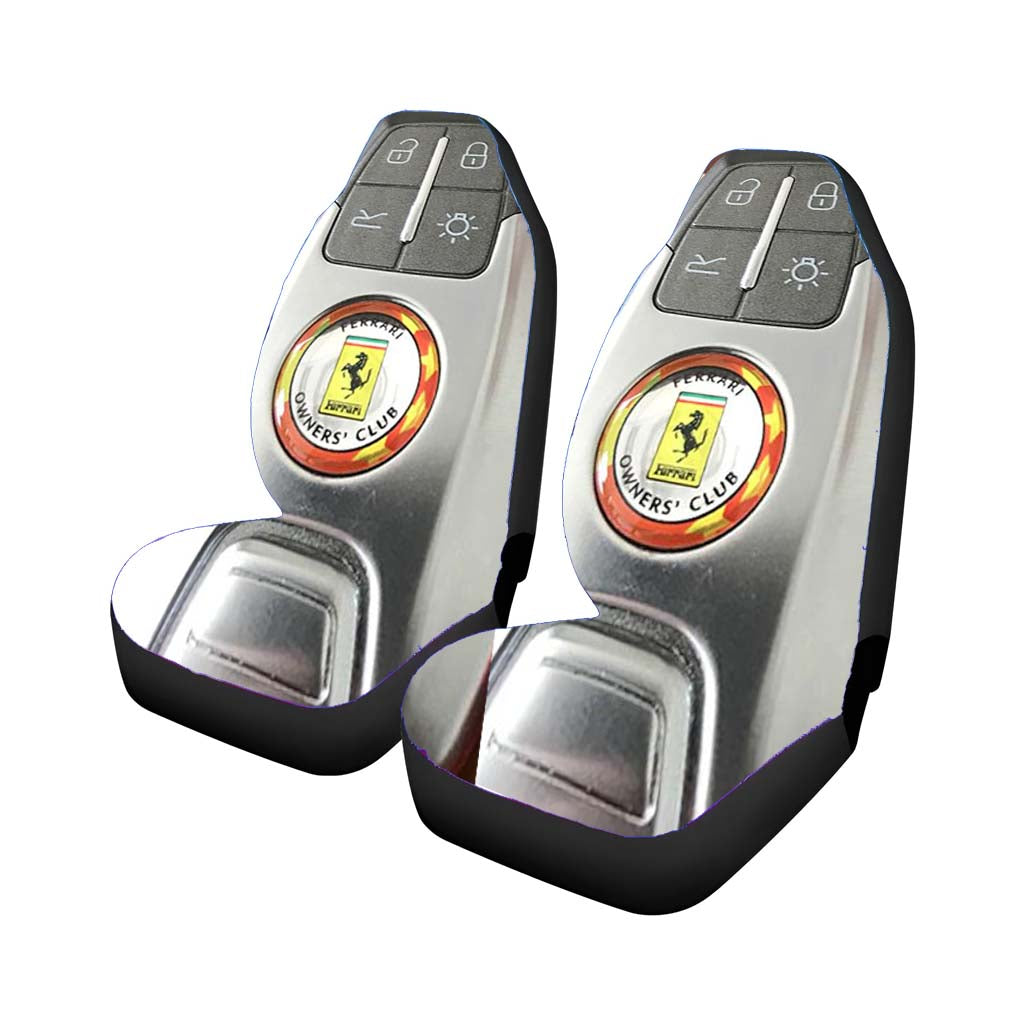 Ferrari Car Keys Stylish Keychain Emblem Car Front Seat Covers