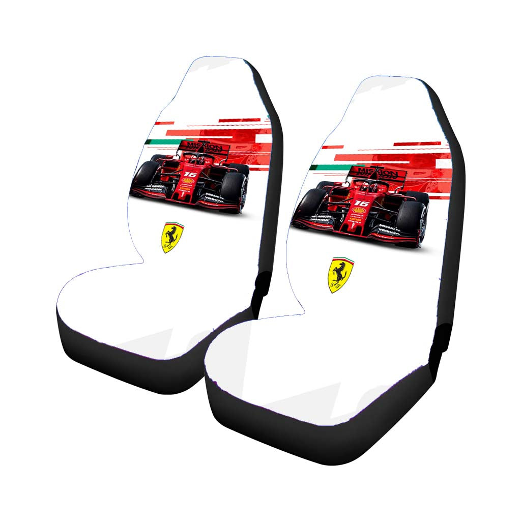 Ferrari Formula One Glitch Car Front Seat Covers