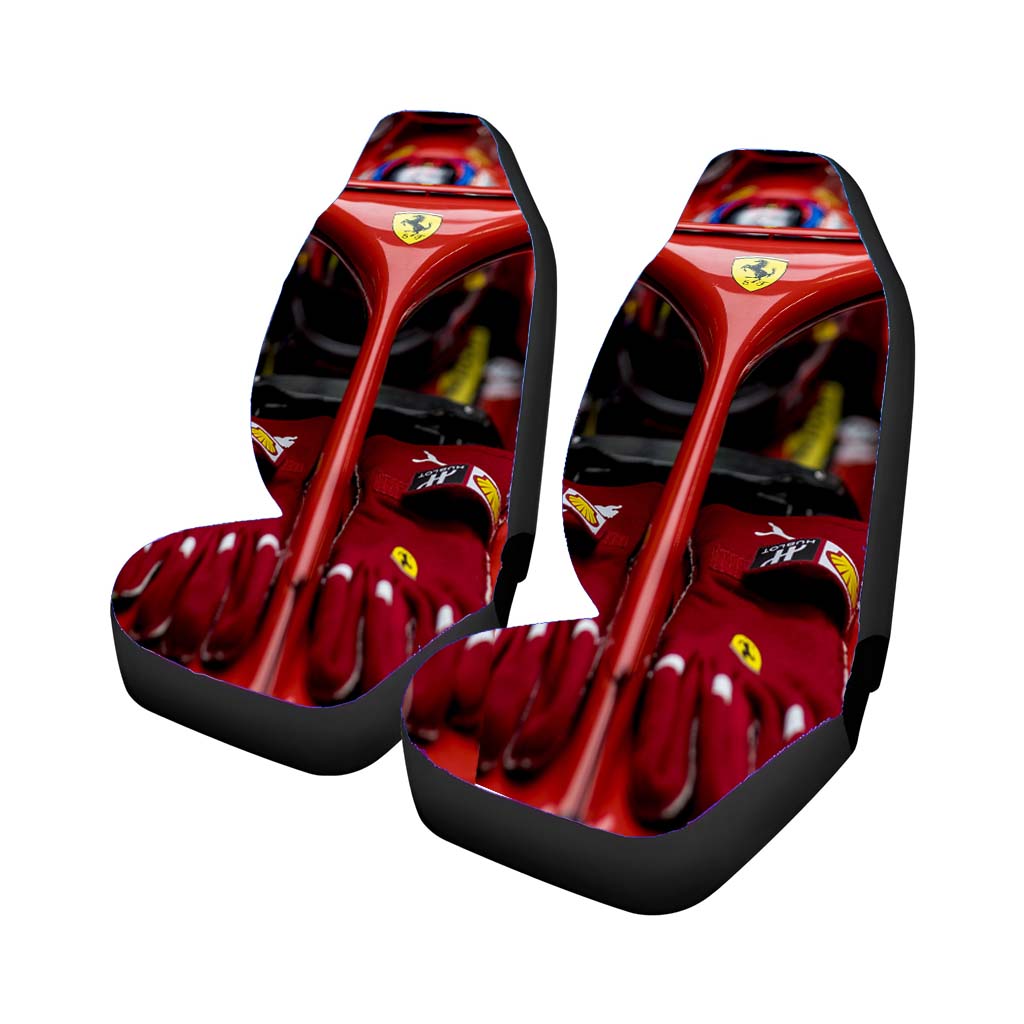 Ferrari Race Wallpaper Car Front Seat Covers