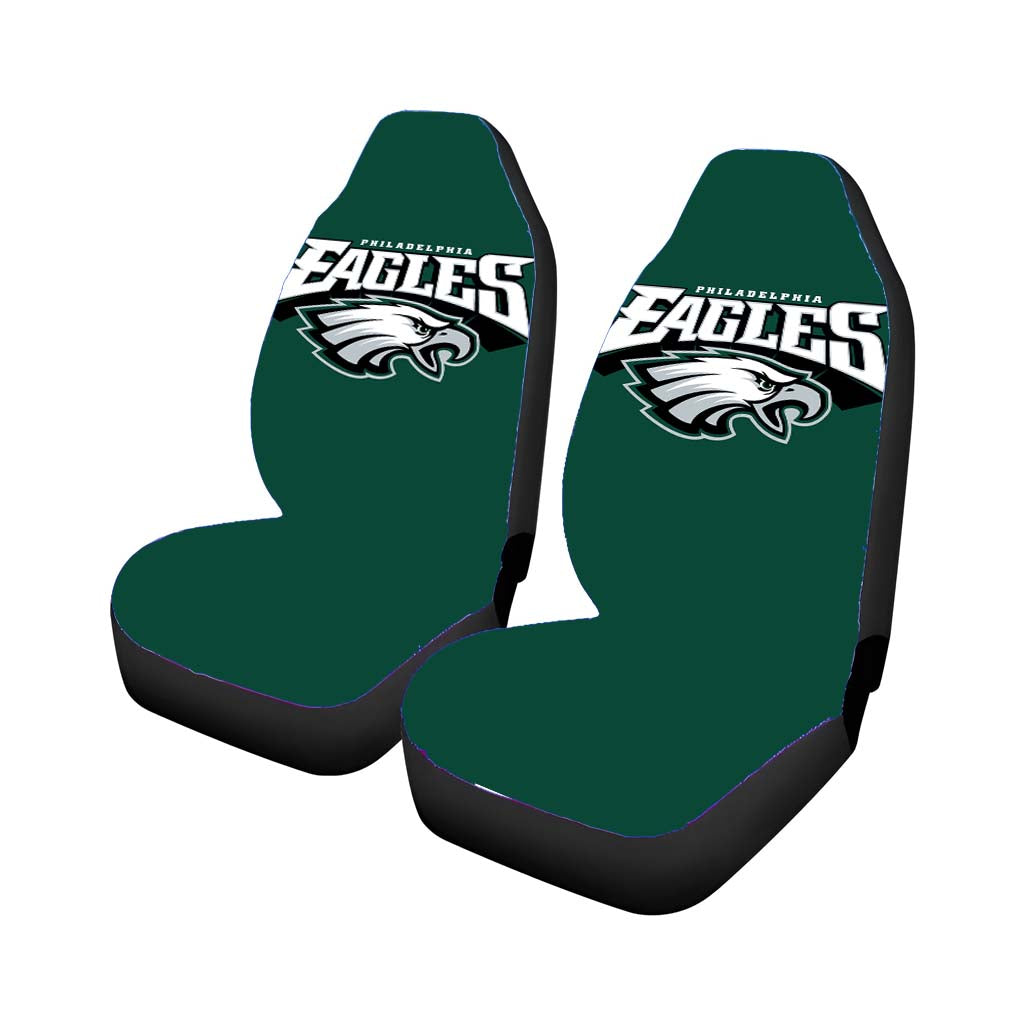 Font Philadelphia Eagles Car Front Seat Covers