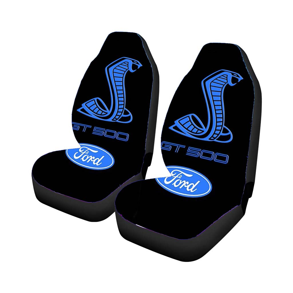 Ford Mustang Shelby Cobra Gt 500 Car Front Seat Covers