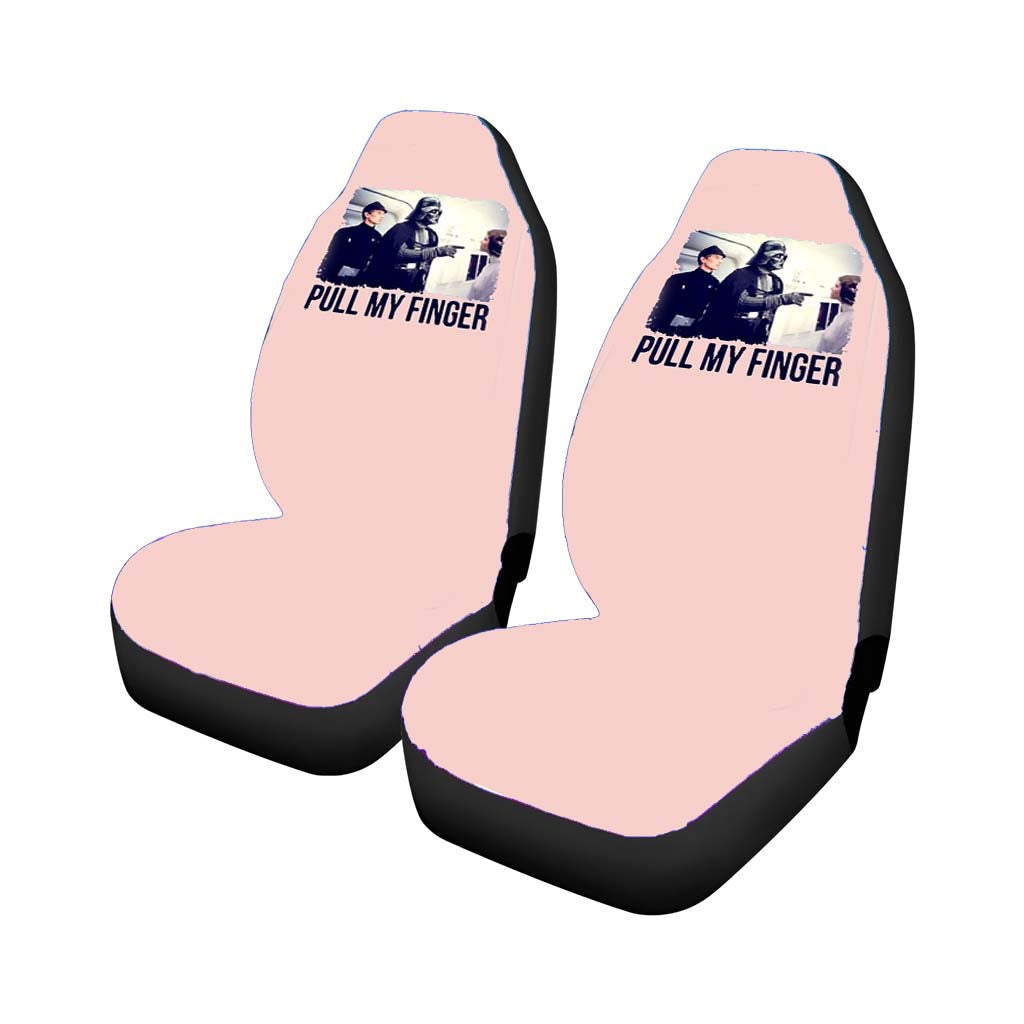 Funny Star Wars Pull My Fingermovie Darth Vader Car Front Seat Covers