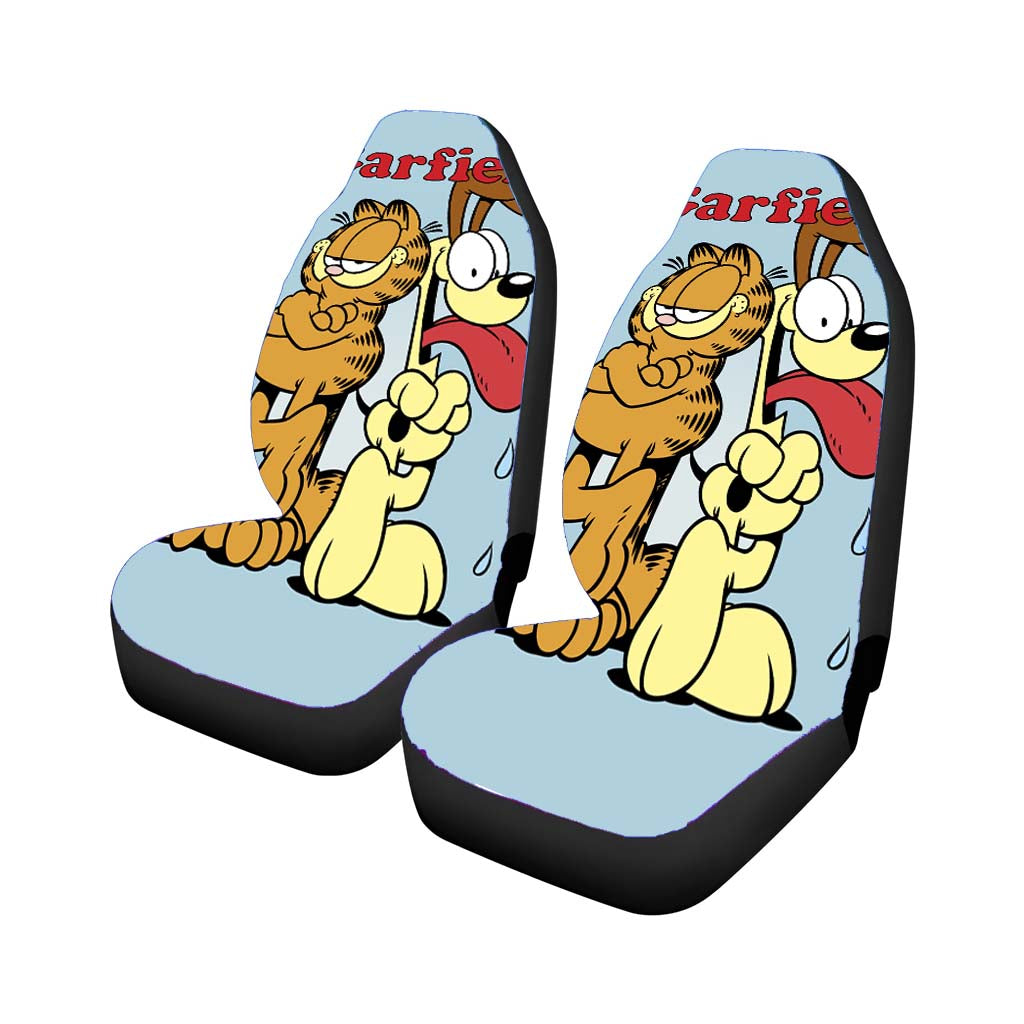 Garfield And The Dog Friend Car Front Seat Covers
