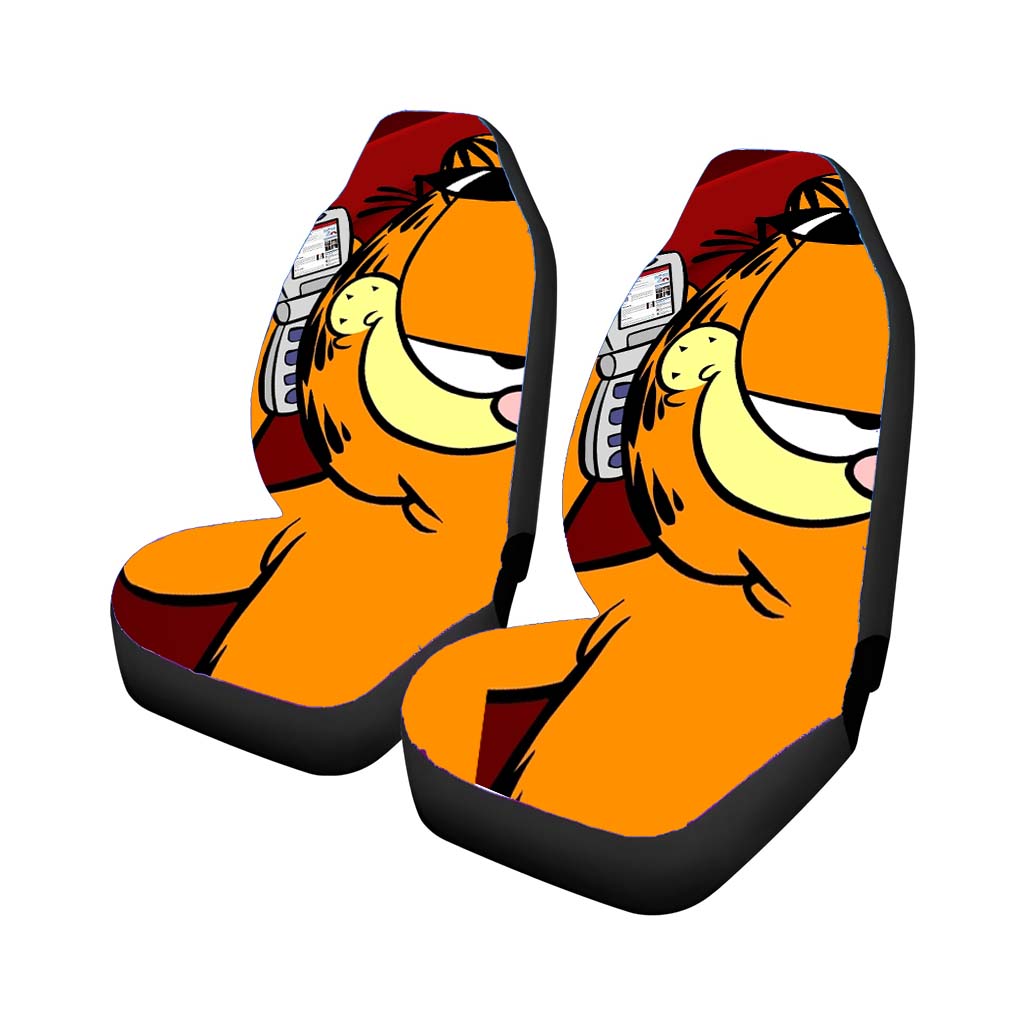 Garfield Calling Car Front Seat Covers