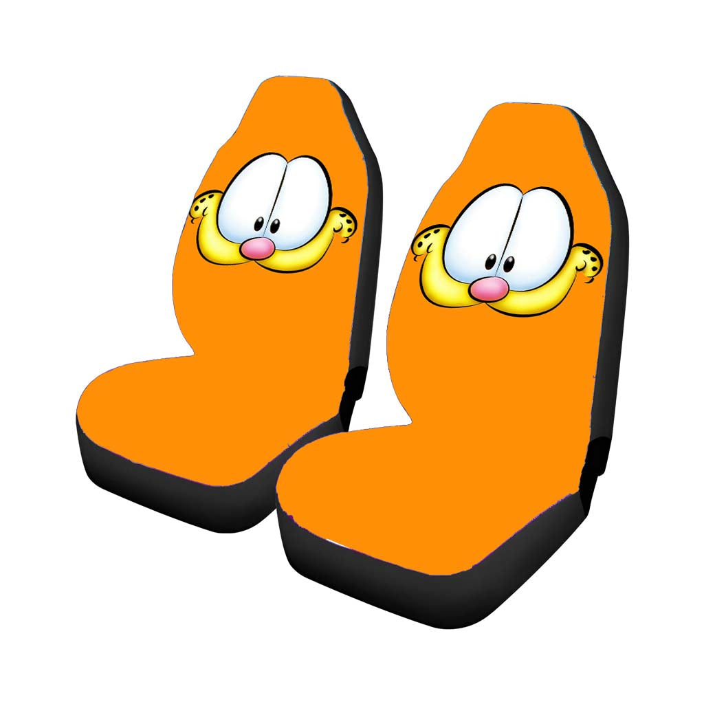 Garfield Face Car Front Seat Covers