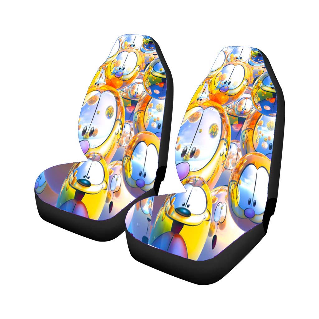 Garfield Halloween Balloon Car Front Seat Covers