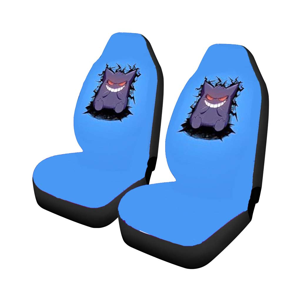 Gengar Pokemon Car Front Seat Covers