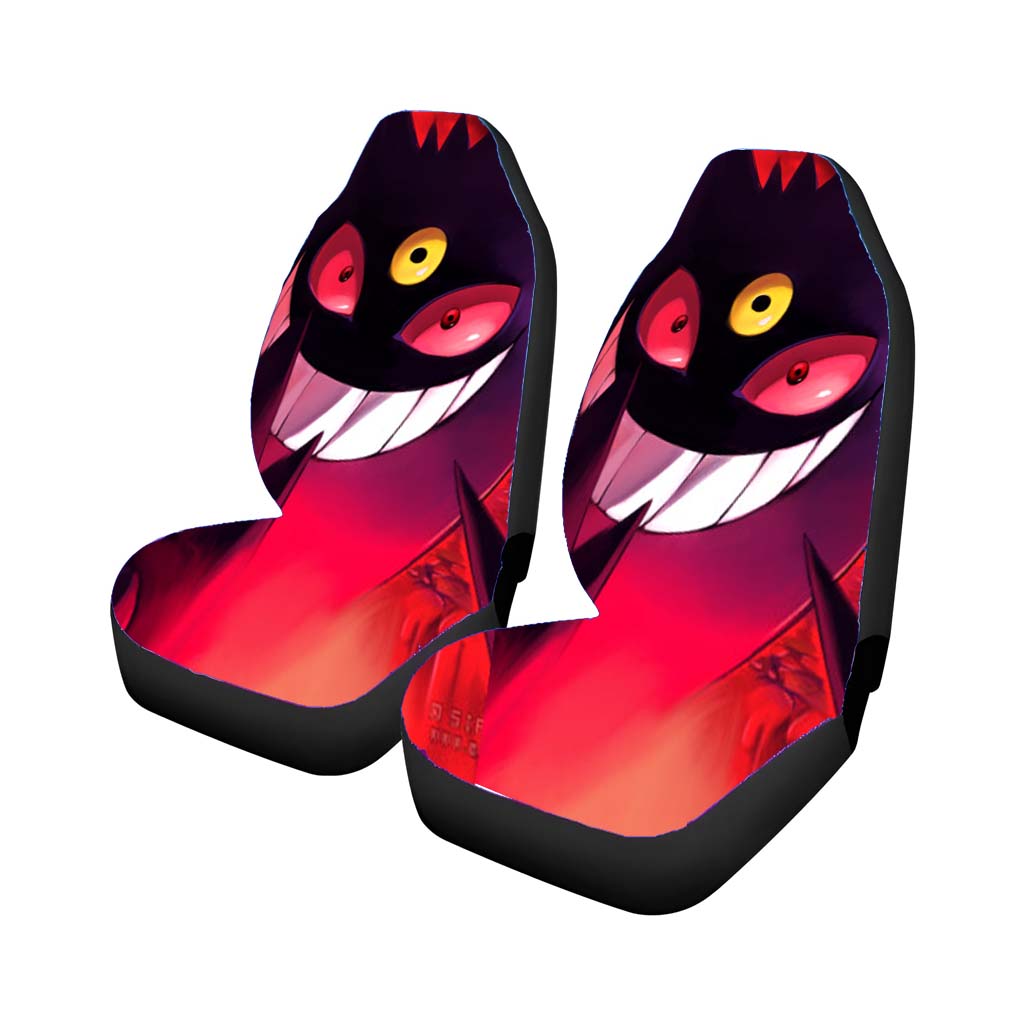 Gengar Pokemon Ghost Car Front Seat Covers