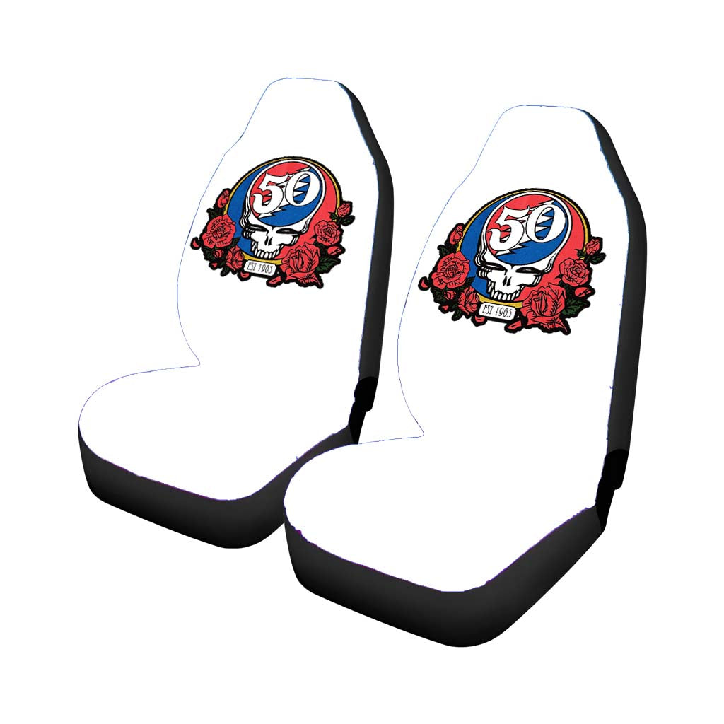 Grateful Dead Chicago Cubs Car Front Seat Covers