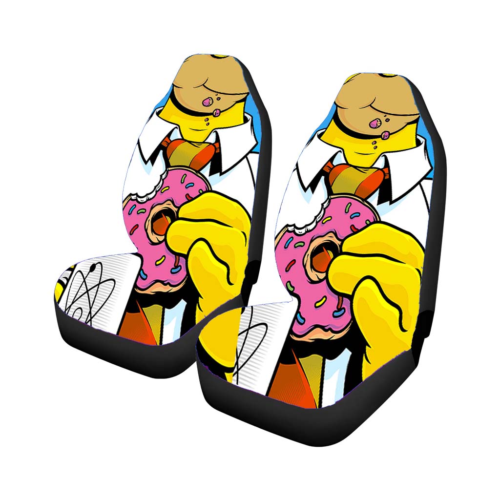 Homer Simpson Car Front Seat Covers