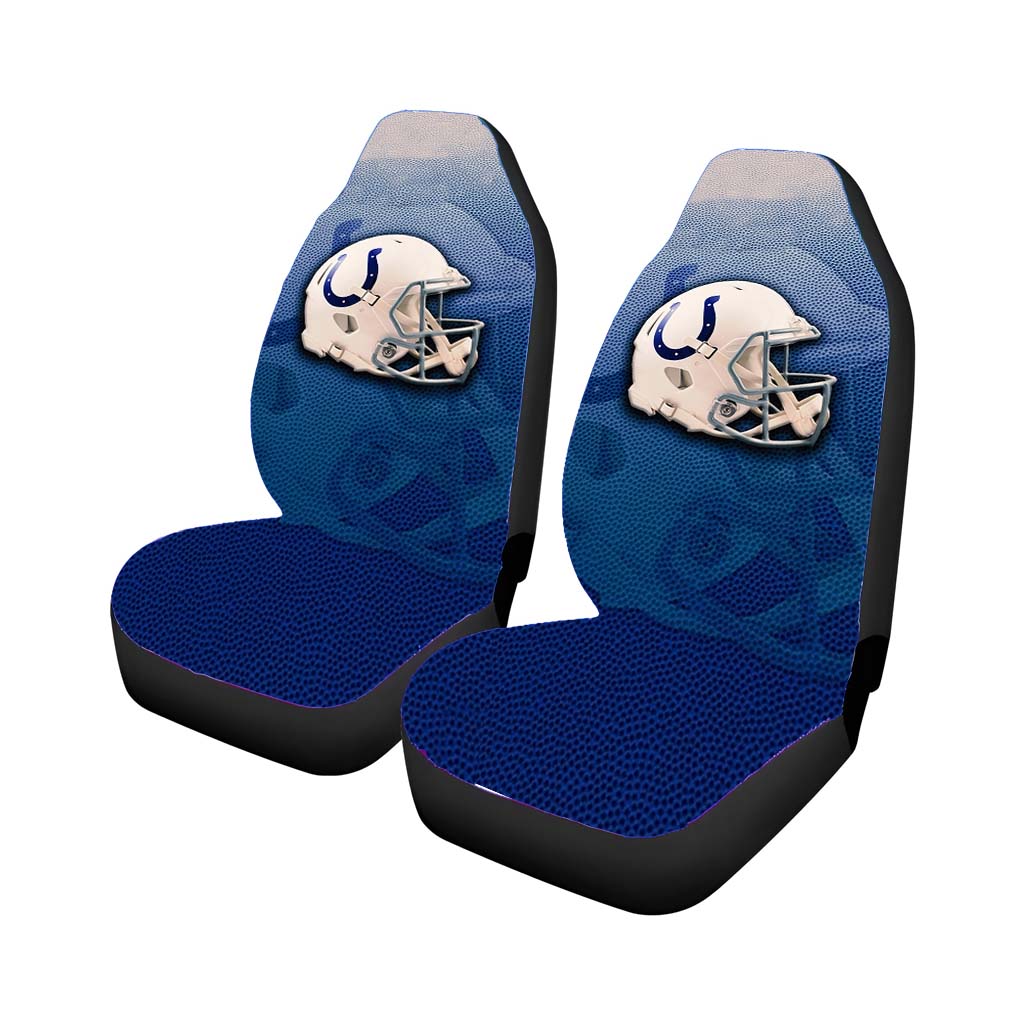 Indianapolis Colts Helmet Car Front Seat Covers