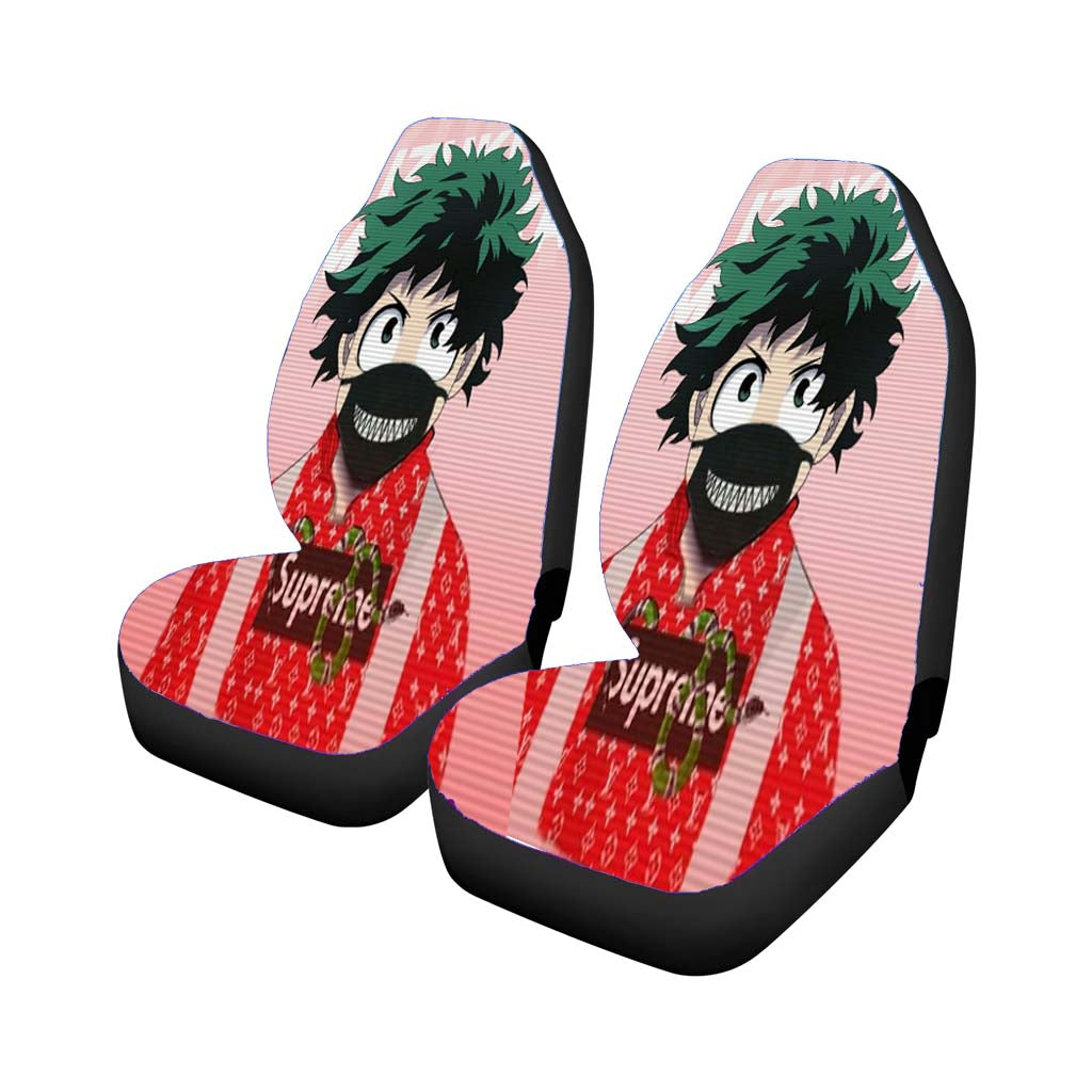 Izuku Midoriya Hypebeast My Hero Academia Car Front Seat Covers