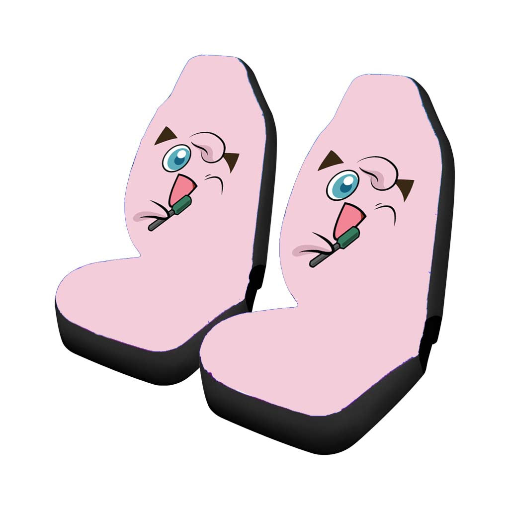 Jigglypuff Pokemon Car Front Seat Covers
