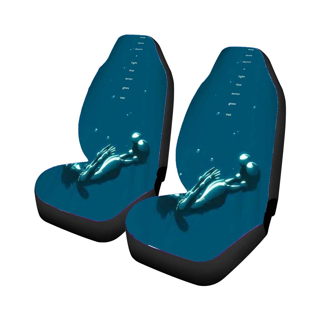 Kingdom Hearts Quote Car Front Seat Covers
