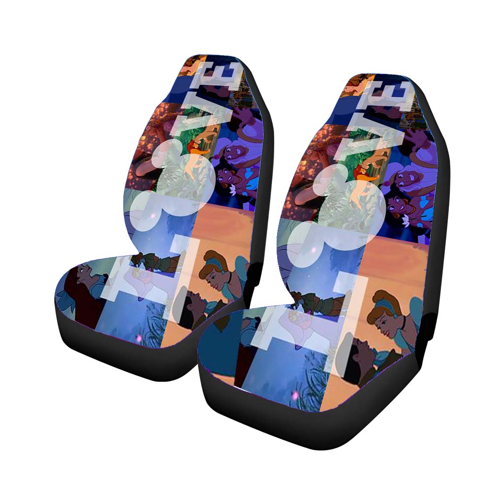Love Mickey Car Front Seat Covers