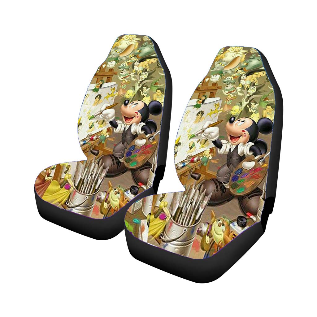 Mickey Car Front Seat Covers