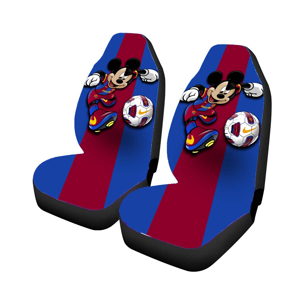 Mickey Barcelona Car Front Seat Covers