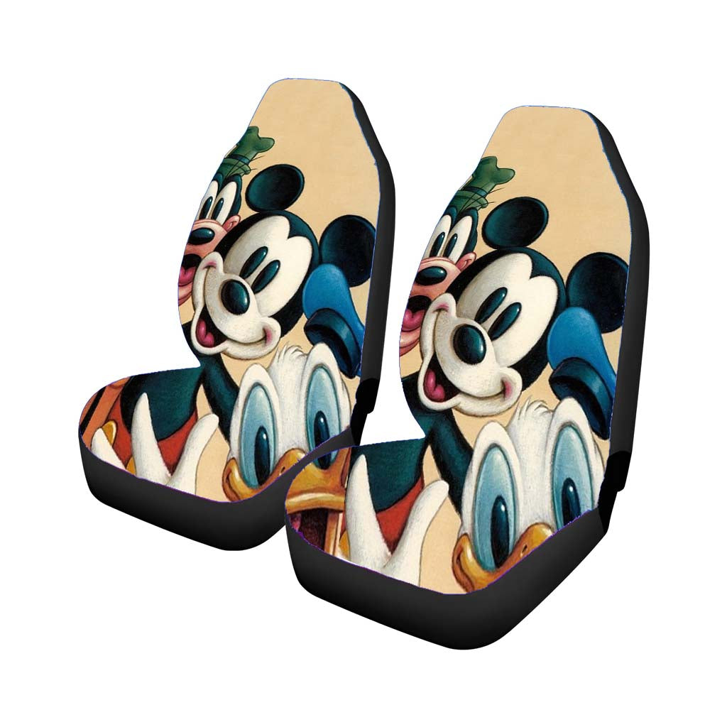 Mickey Donald Goofy Car Front Seat Covers