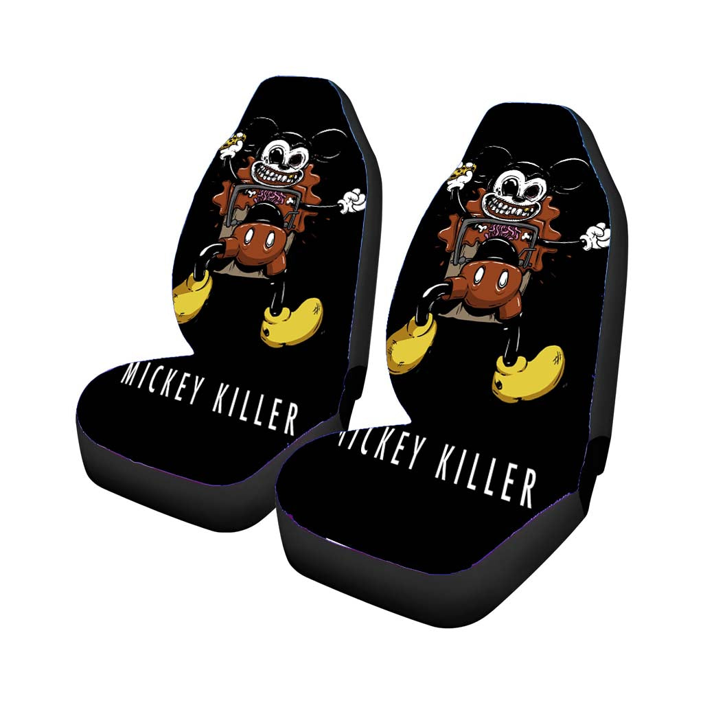 Mickey Killer Chocolate Car Front Seat Covers