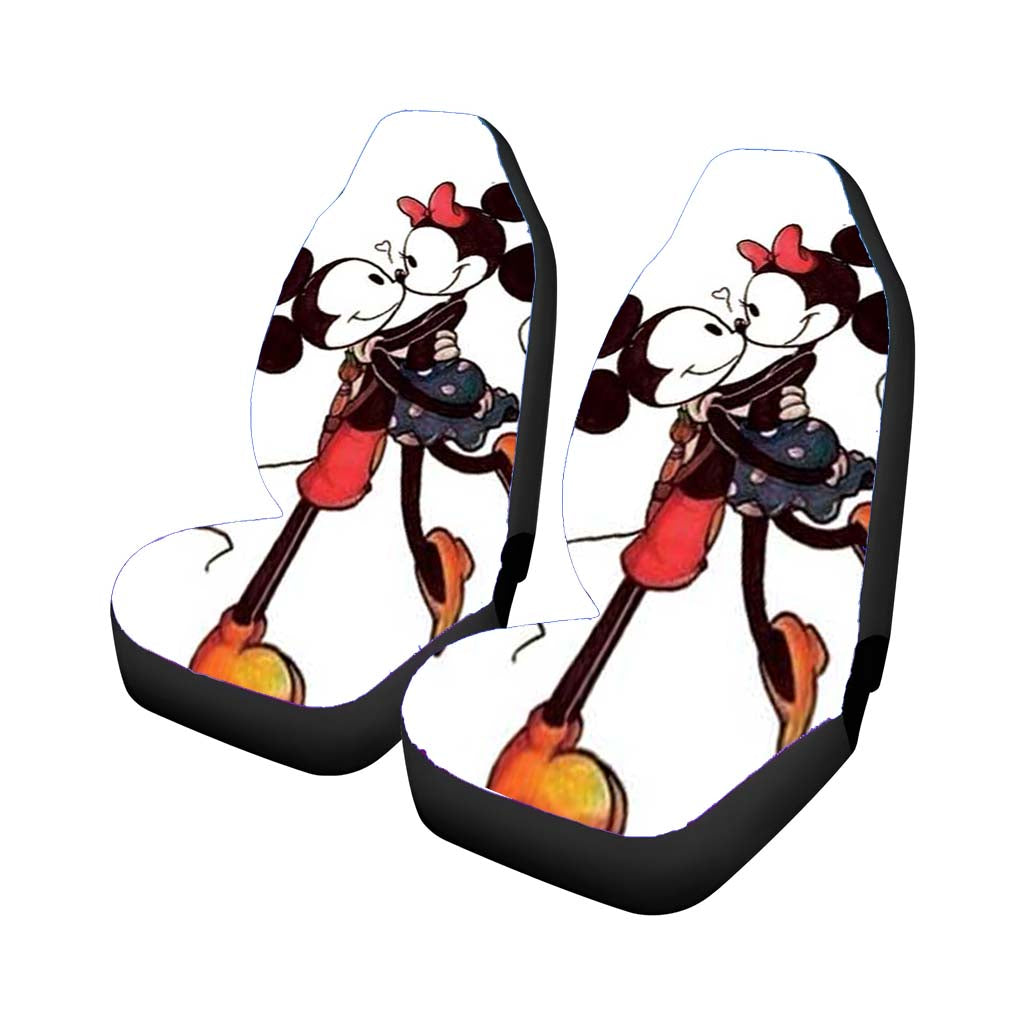 Mickey Minnie Lift Car Front Seat Covers
